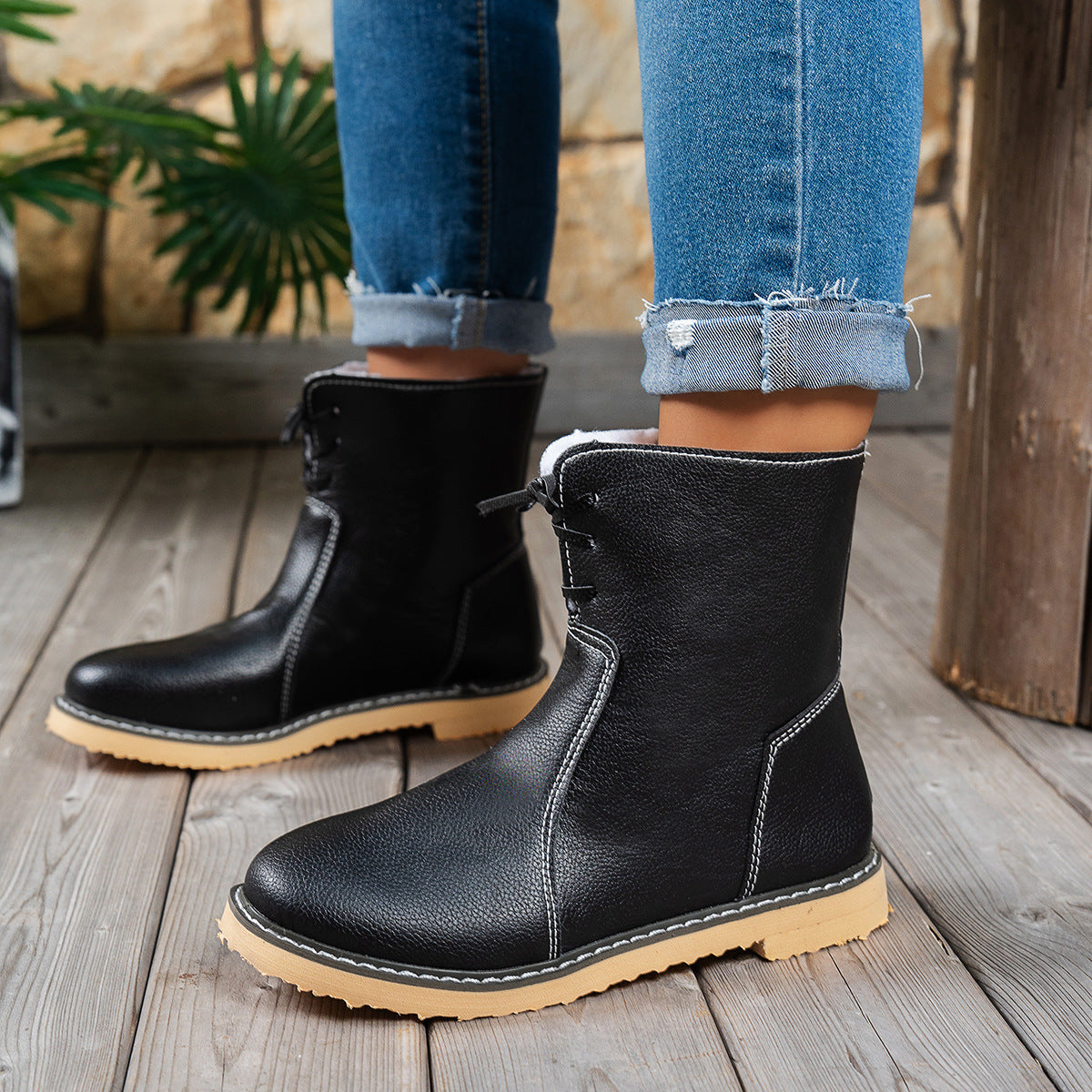 Footnity™ NordicStep Leather Boots