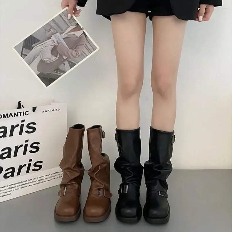 RiderMuse™ Mid Calf Boots