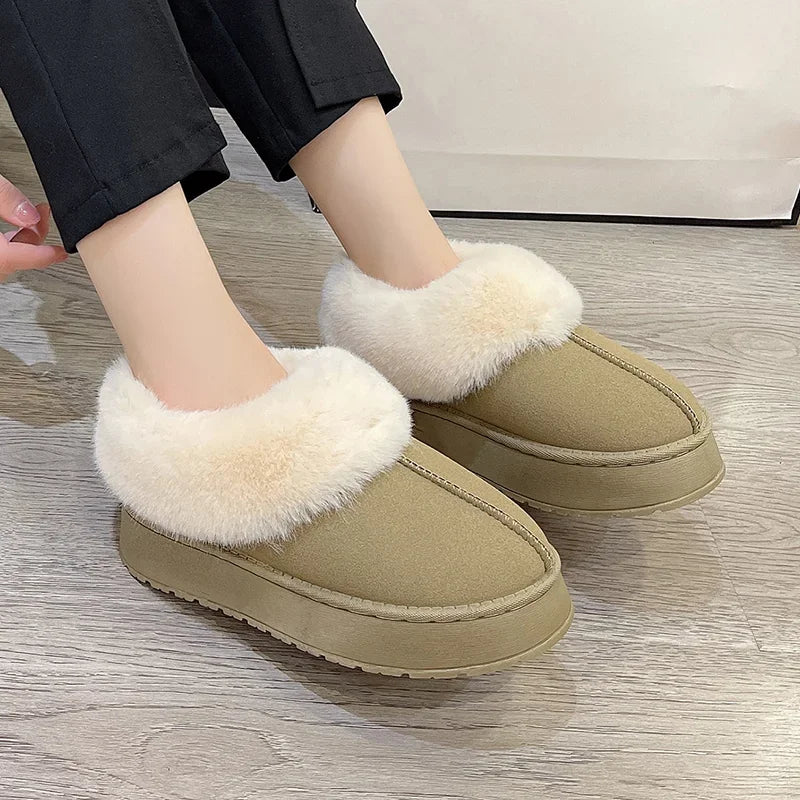 PlushHaven™ Winter Comfort Boots