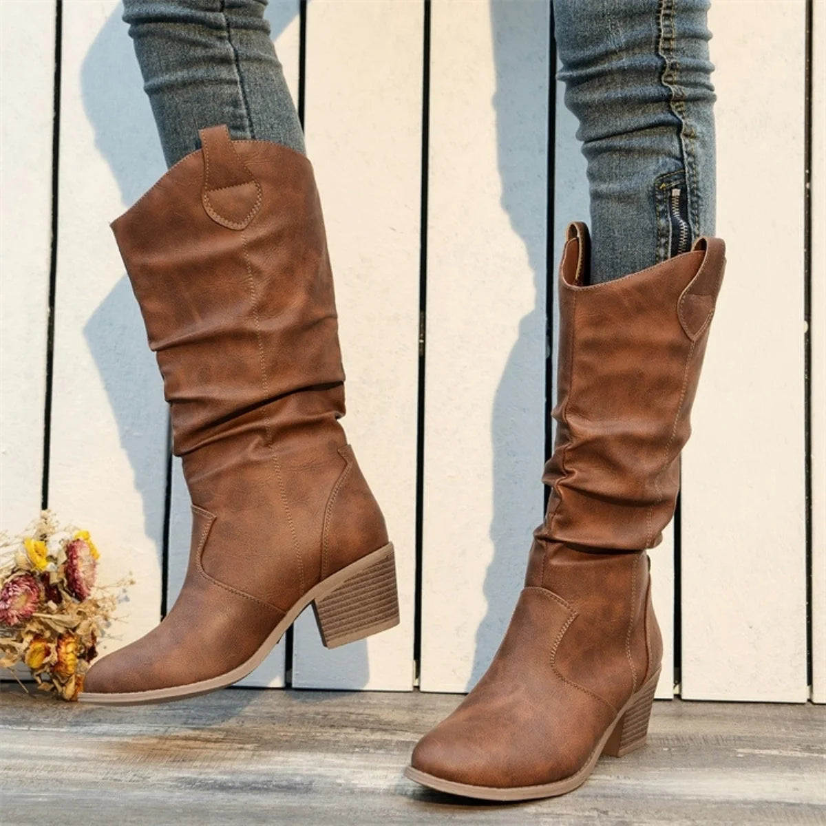WestLuxe™ High Calf Boots