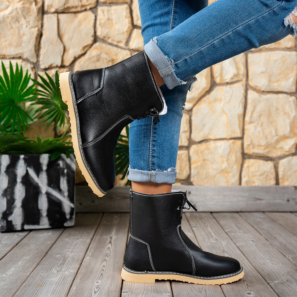 Footnity™ NordicStep Leather Boots